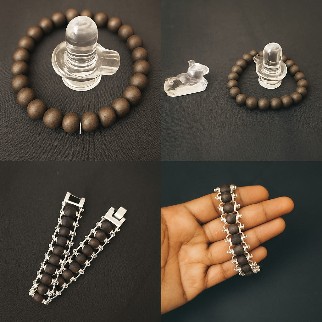 Karungali Duo – Spiritual Power Bracelet Combo