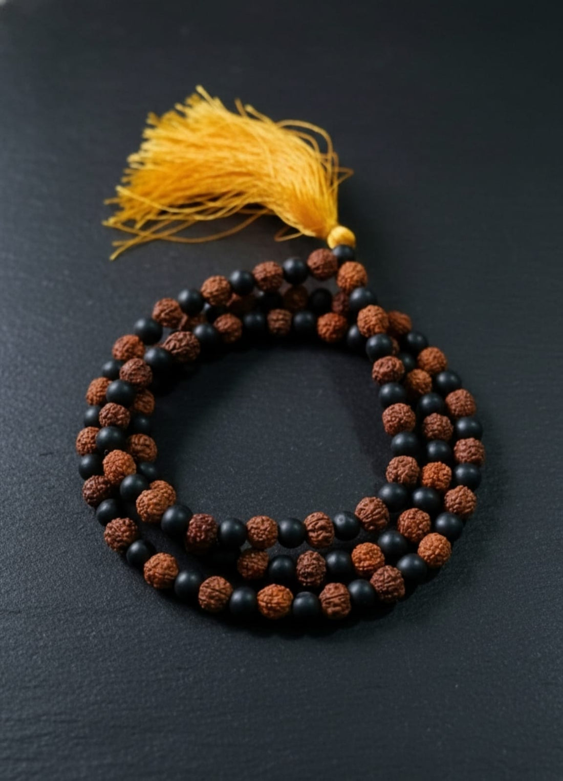 ✨ Beads Rudraksha + Karungali Mala